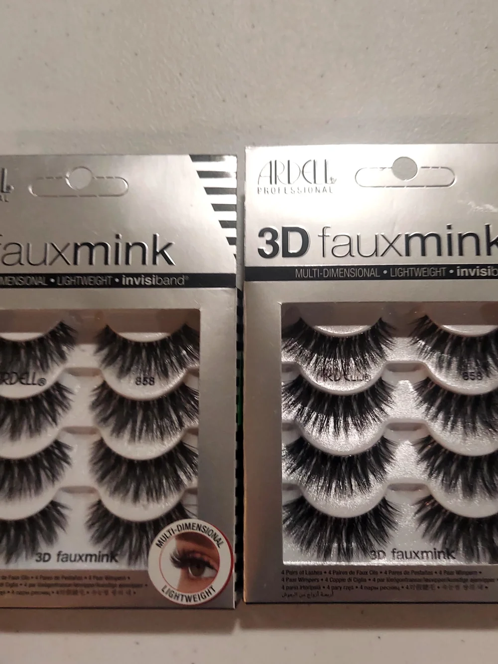 Ardell 3D Faux Mink Lashes - Black Multi-Pack